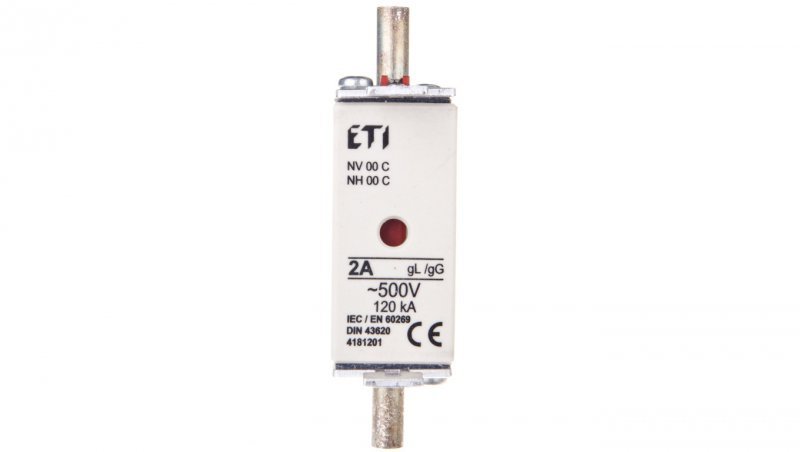 Wkładka bezpiecznikowa KOMBI NH00C 2A gG/gL 500V WT-00C 004181201
