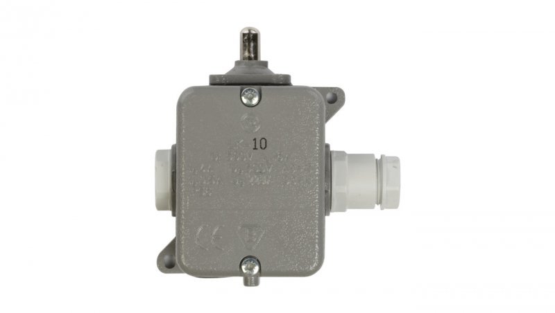 Wyłącznik krańcowy 1R 1Z w obudowie metalowej popychacz  LK-10 W0-59-351012