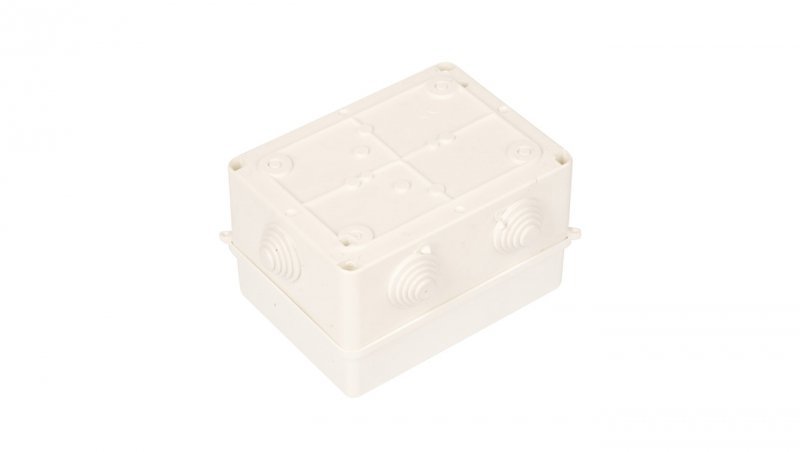 Puszka odgałęźna z zaciskami 4-torowa dla Cu do 16mm2 IP55 biała 158x118x95 PK-6 0228-00