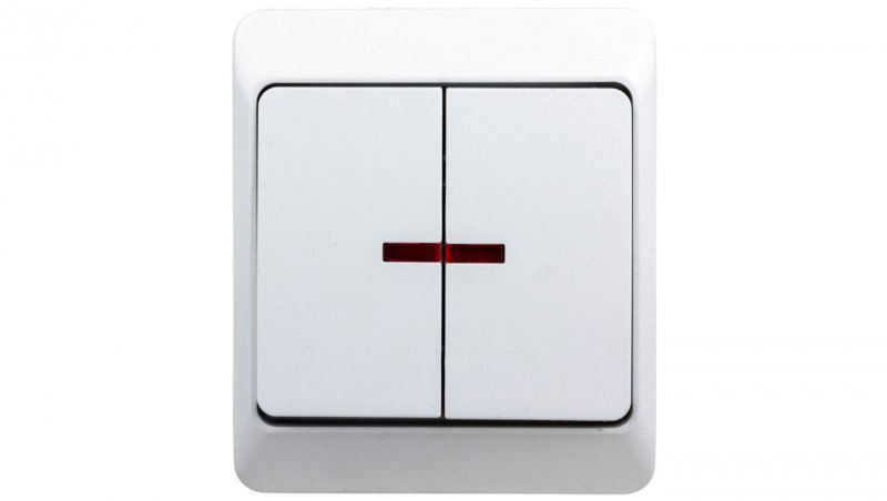 Hermes Łącznik świecznikowy biały IP44 ŁNT-5+n 0342-02