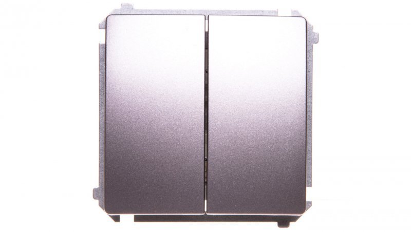 Simon Basic Łącznik świecznikowy stal inox BMW5L.01/21