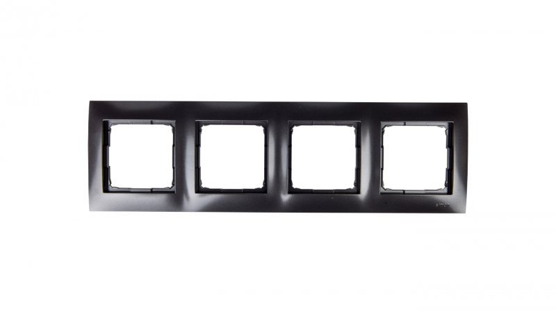 Simon 54 Premium Ramka poczwórna antracyt DR4/48