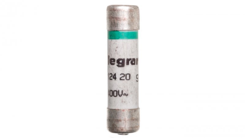 Wkładka bezpiecznikowa cylindryczna 8,5x31,5mm 20A 400V /z sygnalizacją/ 012420