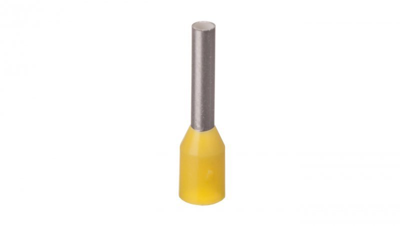 Końcówka tulejkowa izolowana TI 1mm2/8mm żółta cynowana TI1L8DE /100szt./