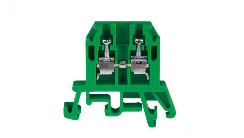 Złączka szynowa przelotowa 2‑przewodowa 2,5mm2 zielony ZUG-G2,5 A11-0075