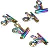 Metalowy klips klamra zaciskarka do zaciskania tunelu kobalt 31mm