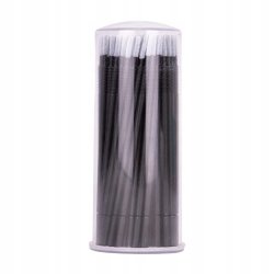 Aplikatory do rzęs czarne w pudełku