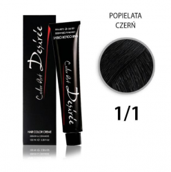 Color Art Desiree Farba do włosów 100 ml 1,1 Popielata Czerń