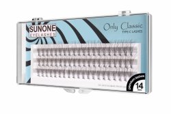 Rzęsy Kępki Standard Sunone 14 mm - 60szt
