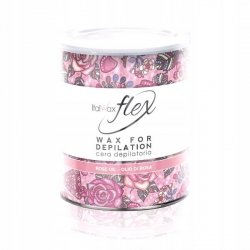 Italwax Flex Rose Oil wosk w puszce depilacj 800ml