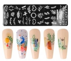 Blaszka do stempelków SU-07 12 x 4 cm