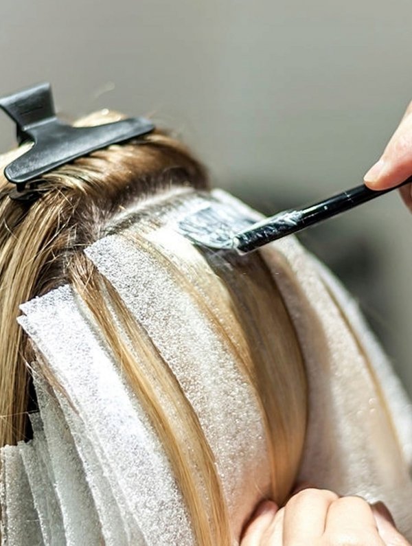 Paski Termiczne do Koloryzacji Włosów 38x12cm x100