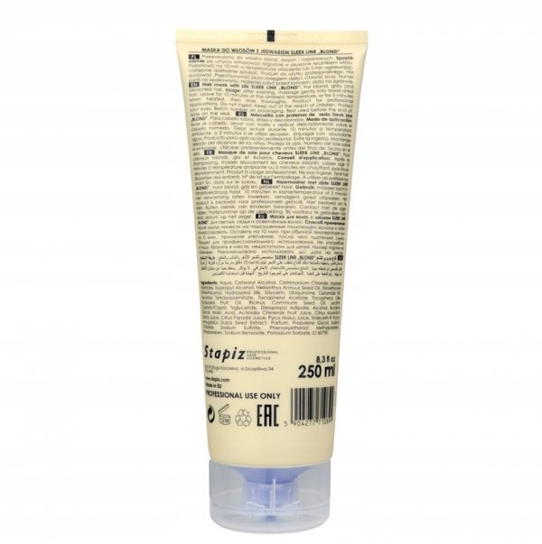 Maska Sleek Line BLOND Stapiz 250 ml