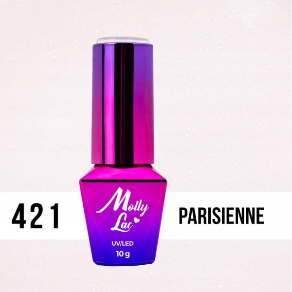 MOLLY LAC LAKIER HYBRYDOWY 10ML MADAME Nr 421