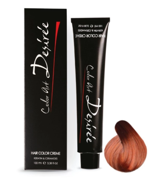  Color Art Desiree Farba do włosów 7,44 Intensywnie miedziany blond - 100ml