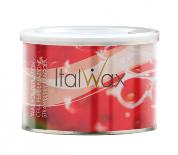 Wosk miękki ItalWax Truskawka w puszce 400ml