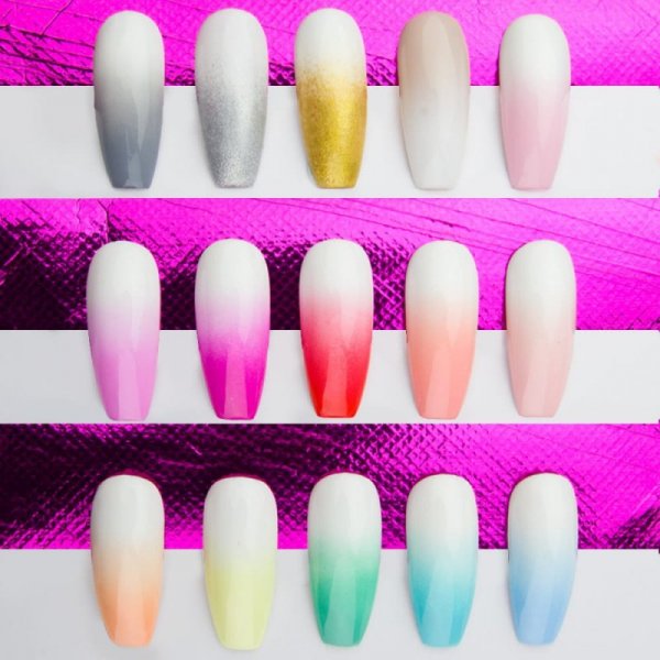 Żel do zdobień Artistic Gel paint gel ombre ornamenty Allepaznokcie Art Green Peas HEMA /Di-HEMA free 5g Nr 24