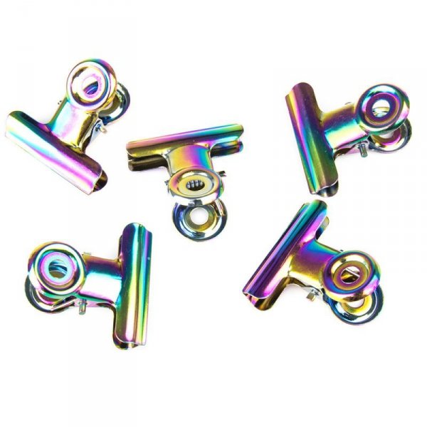 Metalowy klips klamra zaciskarka do zaciskania tunelu kobalt 31mm