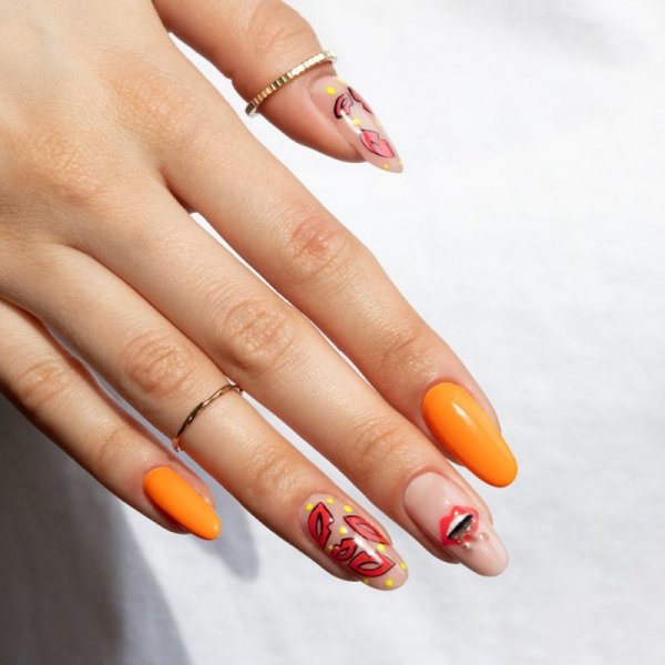 Lakier hybrydowy Molly Nails Neons Yellow Light HEMA/Di-HEMA Free 8g Nr 71