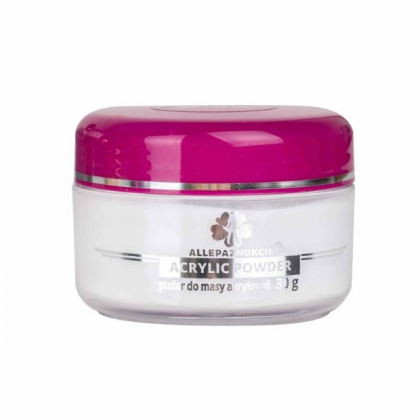 Puder akrylowy do paznokci Allepaznokcie Extreme White Acrylic Powder 30g Nr 2