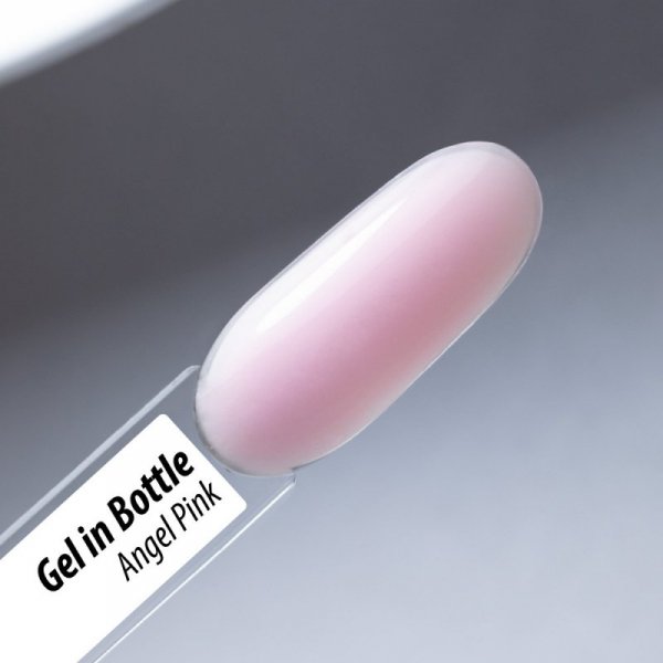  Żel do paznokci w butelce z pędzelkiem Gel in Bottle Molly Nails Pro Salon Angel Pink HEMA/Di-HEMA Free 15g
