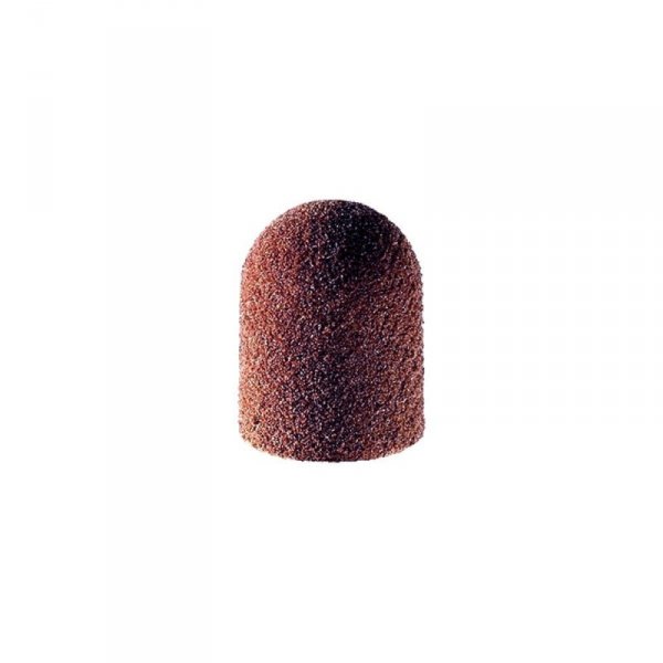 Kapturki do pedicure gradacja 80 10 mm 100szt AlleMed Brązowy Brown