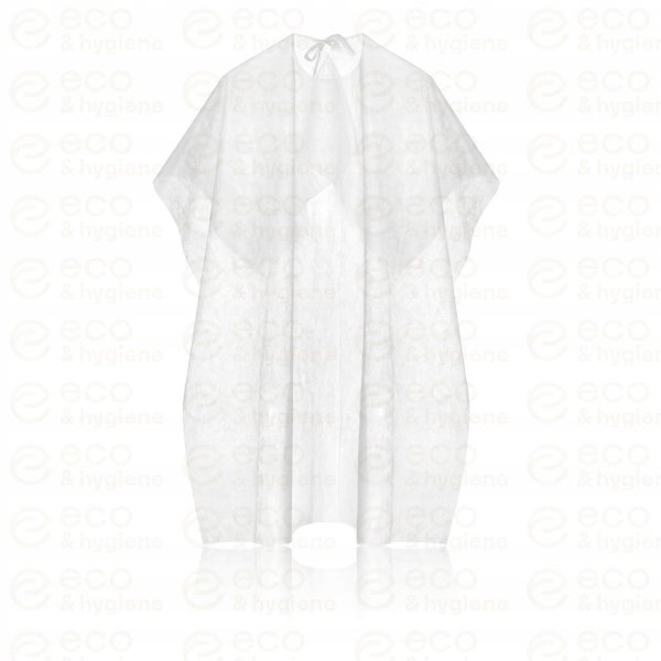 PELERYNKI FRYZJERSKIE WŁÓKNINOWE 130 cm x 100 cm 25 szt.