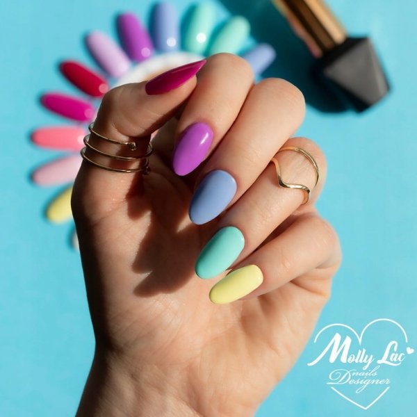 Lakier hybrydowy MollyLac BeFree Pastels 10g Nr 12