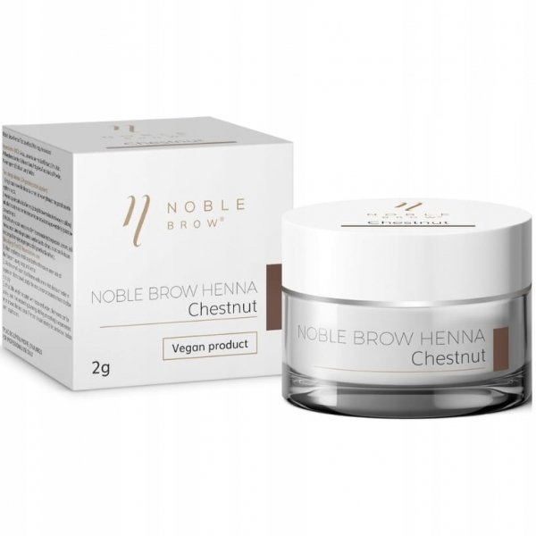 Henna do brwi pudrowa Noble Brow Chestnut 2 g