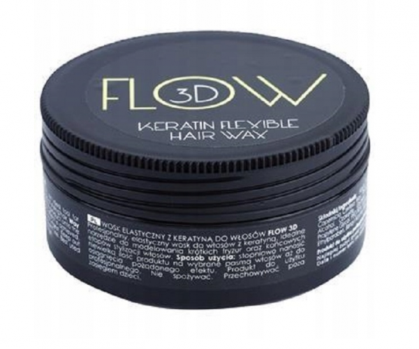Wosk elastyczny do włosów FLOW 3D 100g Stapiz 
