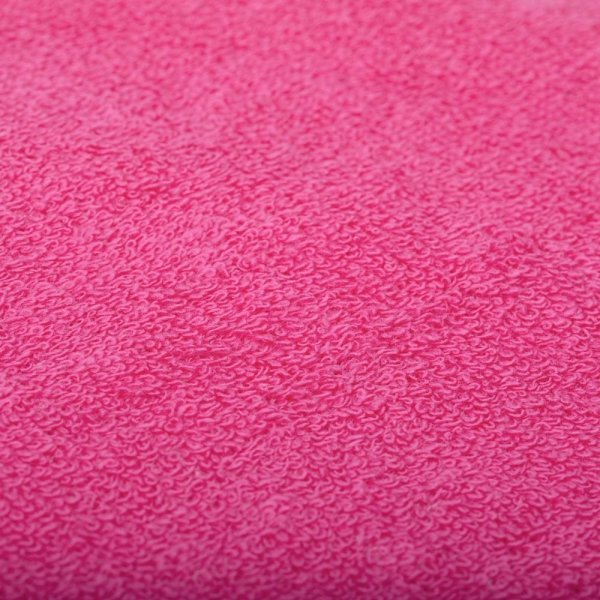 Przescieradło Frotte z gumką fuksja 60/190