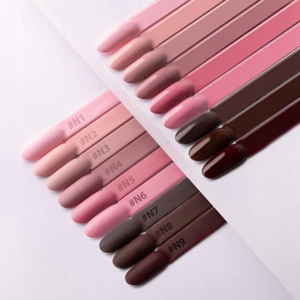 Lakier Hybrydowy MOLLYNAILS 8g Juicy Monika Mielniczuk Brązowy Choco NrN9