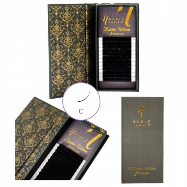 Rzęsy Russian Premium Noble Lashes C 0,07 x 11mm