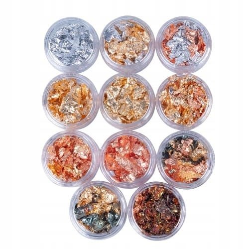 PAZŁOTKO CIENKA FOLIA PŁATKI DO ZDOBIEŃ 3G NR 3