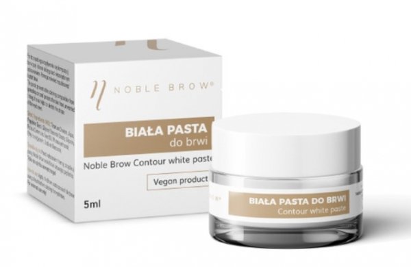 Biała pasta do brwi Noble Brow