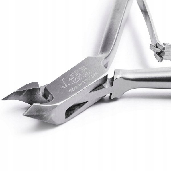 Cążki do paznokci Lexwo ostrze 3 mm srebrne