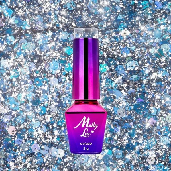 Lakier hybrydowy MollyLac Dreamlife 5 ml Nr 574