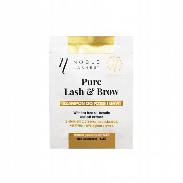 Szampon do rzęs i brwi Noble Lashes 3 ml