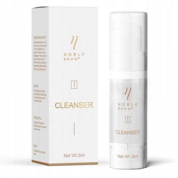 Noble Lashes Cleaner 5 ml do odtłuszczania rzęs nr 1