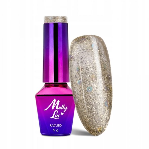 Lakier hybrydowy MollyLac Queens 5g Nr 32