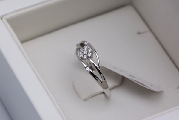 Pierścionek Złoto Diament PBD3686