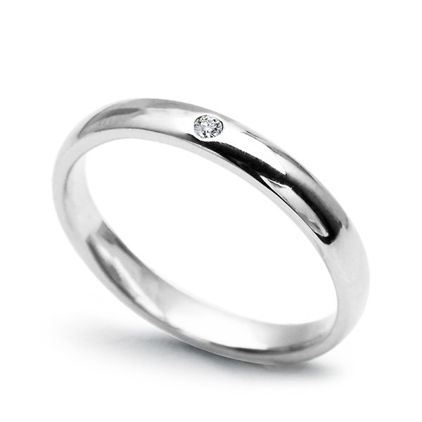 Obrączka Złoto Diament PBD4790