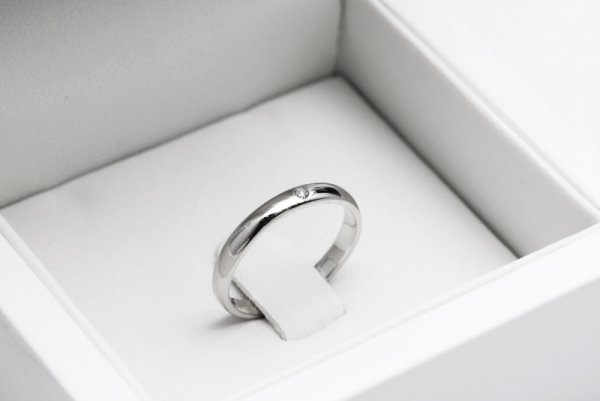 Obrączka Złoto Diament PBD4790