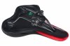 Siodełko VADER VD1152G MTB czarno-czerw + jarzemko