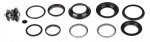 Stery kierownicy 1 1/8 ahead NECO H142 1 1/8 44mm pół-zintegrowane czarne