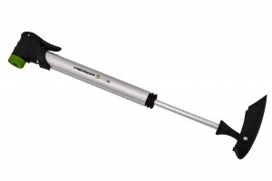 Pompka rowerowa - MERIDA SMART - G PM-MD032 - z manometrem srebrno-czarna