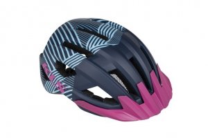 Kask KELLYS DAZE MTB z daszkiem S/M 52-55cm niebiesko-różowy /dark blue/