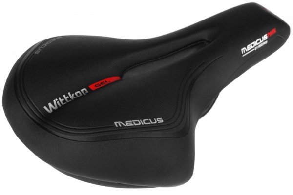 Siodełko Wittkop MEDICUS TWIN 1.0 żelowe trekking, męskie