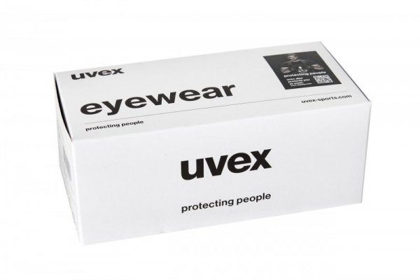 Okulary UVEX BLAZE III 2.0 3 pary soczewek - czarno-niebieskie