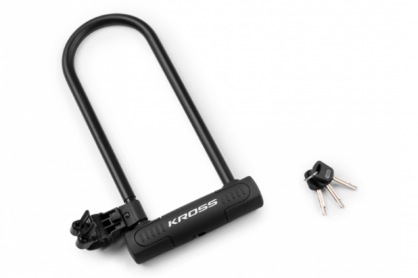 Zapięcie na klucz KROSS KZU370 U-lock czarne